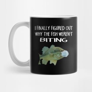 Fish wearing a mask Mug